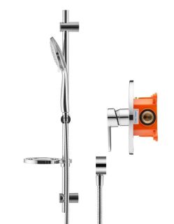 Душевой комплект Swedbe Platta 5528 хром